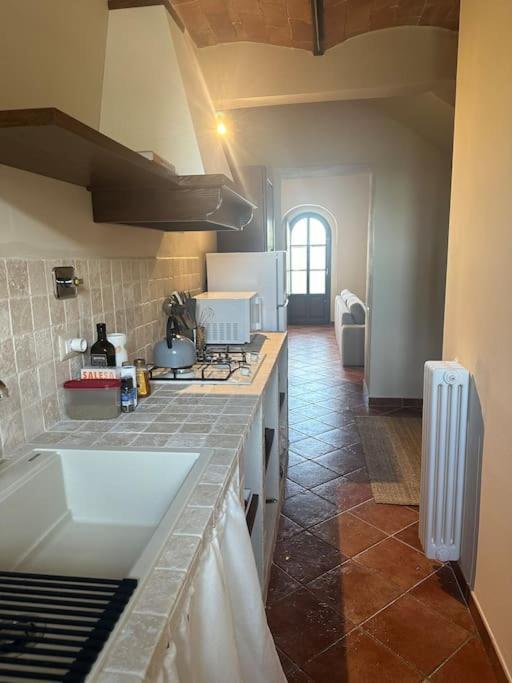 Cozy Home In Countryside Asciano Siena -Renovated! Esterno foto