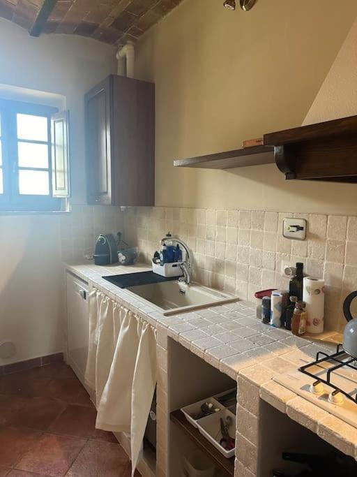 Cozy Home In Countryside Asciano Siena -Renovated! Esterno foto